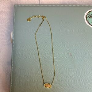 Kendra Scott light pink necklace 16"